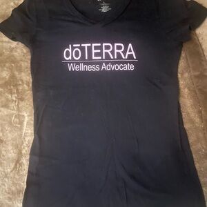 Doterra Black Fitted Short Sleeve T-Shirt